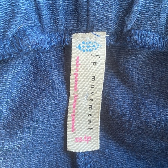 Free People Movement Sunny Skinny Sweatpants Joggers, Blue, Size XS - Picture 8 of 8